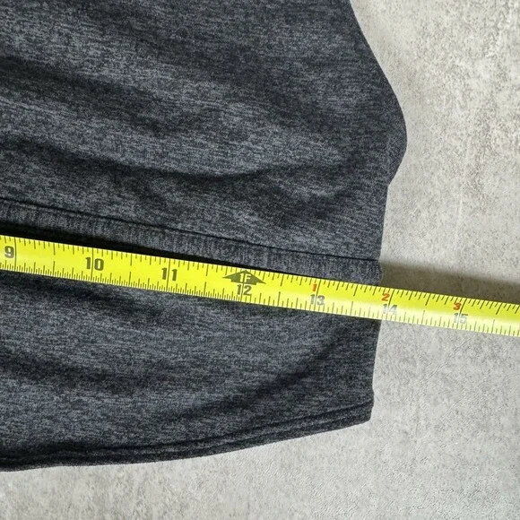 Free People Movement In Your Corner Sports Bra  Criss-Cross Back Charcoal Logo S - Picture 8 of 10